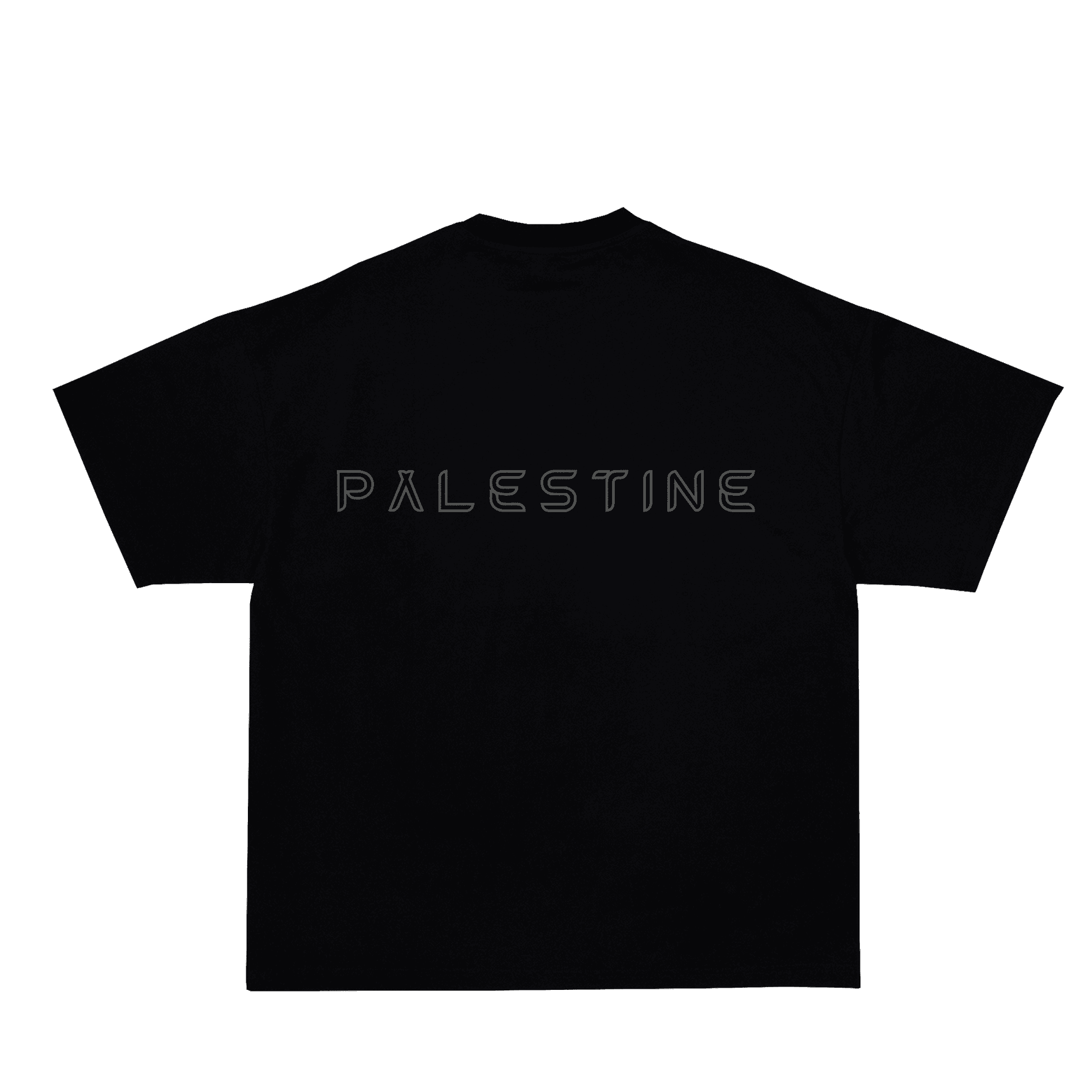Palestine Black Tee